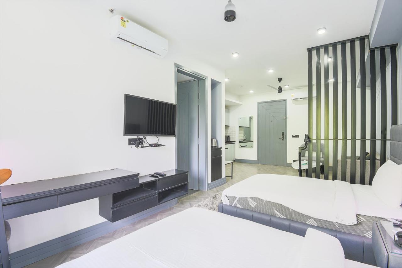 Bedchambers Serviced Apartments - Cyber City Gurgaon Exterior foto